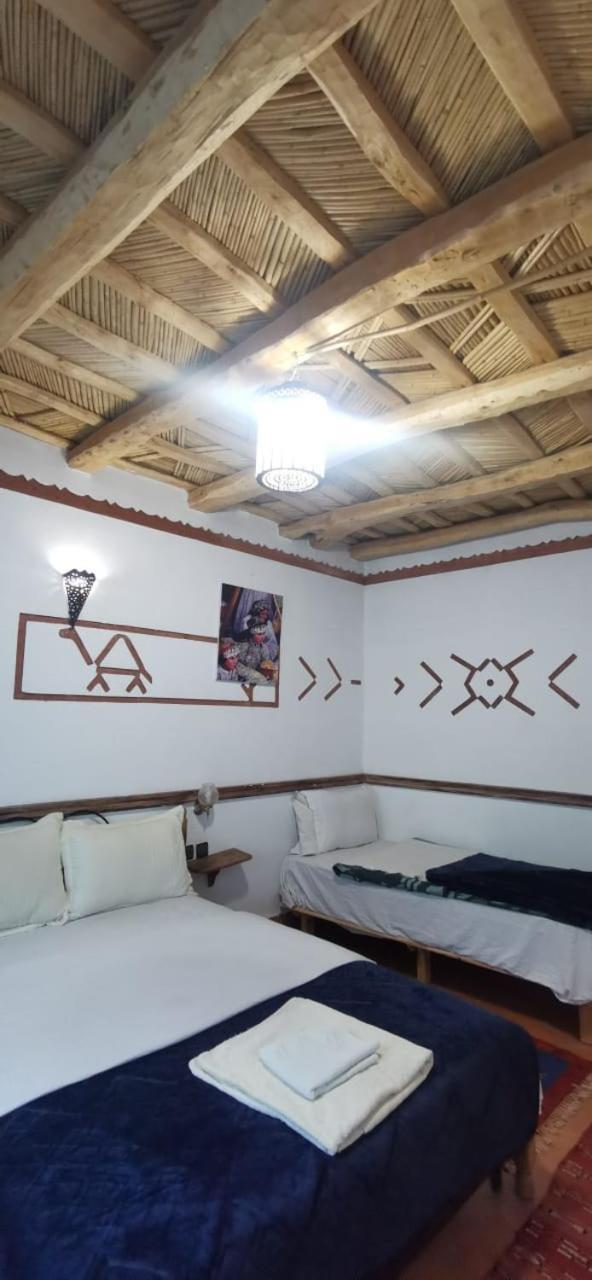 Auberge Des Peupliers Cafe Restaurant Akhendachou n'Ait Ouffi Exteriér fotografie
